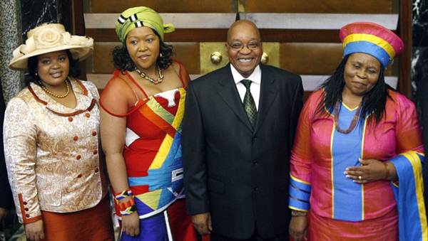 Четвертая жена президента ЮАР. Исторические фотографии